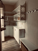 French Country Walk-thru Pantry