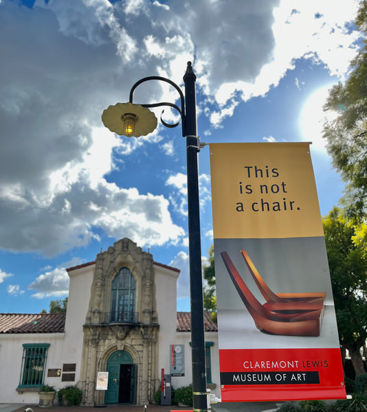 “This is not a chair” at Claremont Lewis Museum of Art