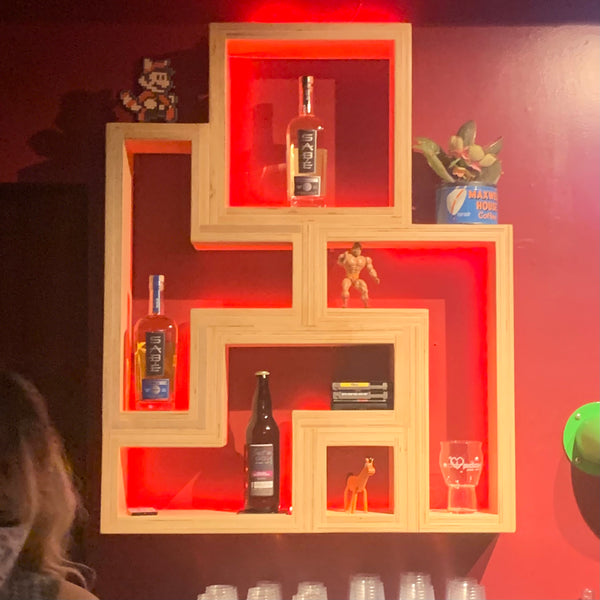 Tetris Bar-back Shelves for Paradox Barcade